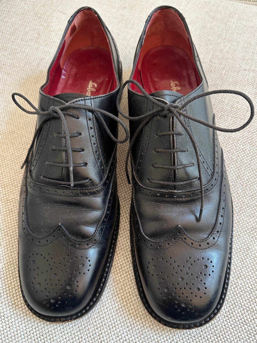 SALVADORE FERRAGAMO Woman’s  Wingtip Oxfords